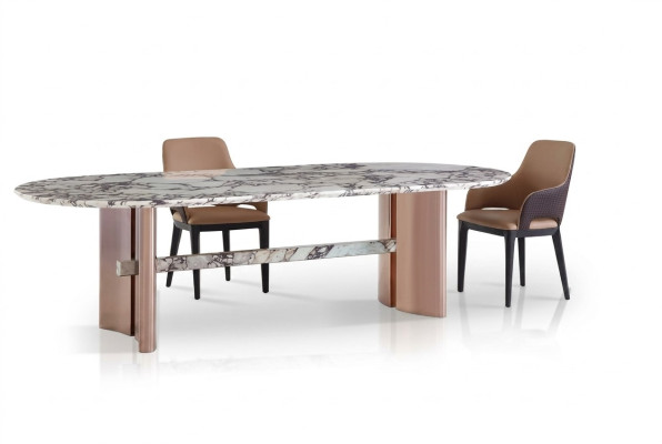 Dining room furniture stainless steel oval dining table table design tables luxury furniture