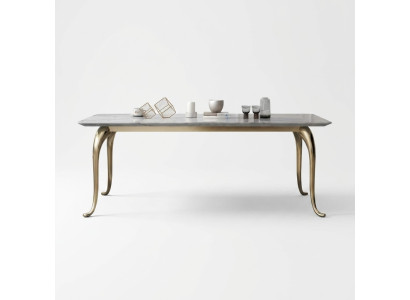 Modern luxury dining table designer rectangular kitchen table dining room furniture table
