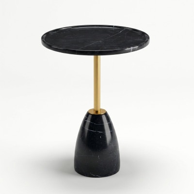 Marble stylish black side table table luxury modern coffee table tables
