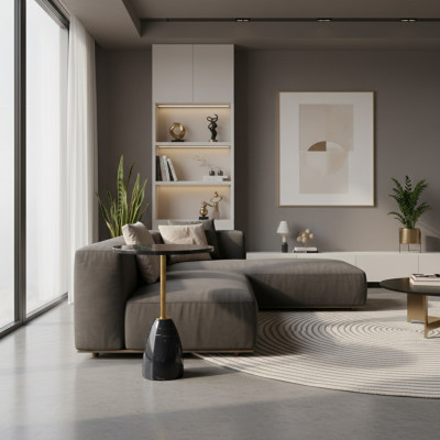 Table Stylish Black Side Table Coffee Table Bedroom Dresser Tables