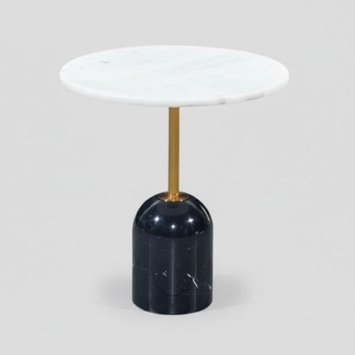 White-Black Coffee Table Designer Living Room Furniture Tables