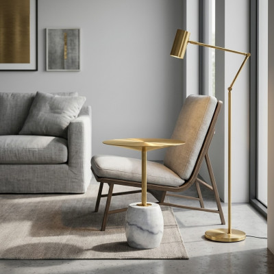 Designer side table luxury coffee tables golden side table furniture