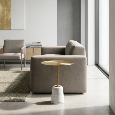 Designer High-Quality Side Table Coffee Table Round Luxury End Table