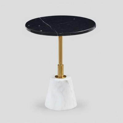Round side table designer coffee table living room furniture new