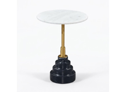 Side tables living room round high-quality modern luxury coffee table marble