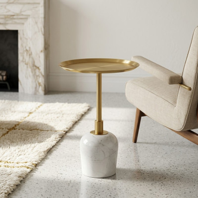 Round coffee table stylish high-quality side table designer table new