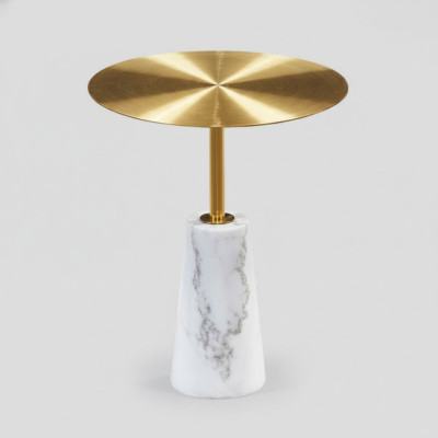 Designer Round Side Table High-Quality Luxury Furniture Coffee Table Modern