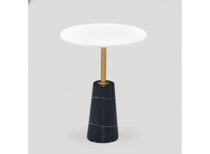 Luxury Round Marble Side Table High-Quality Table Coffee Table Furniture