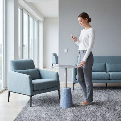 Coffee table modern gray side table tables high-quality side table