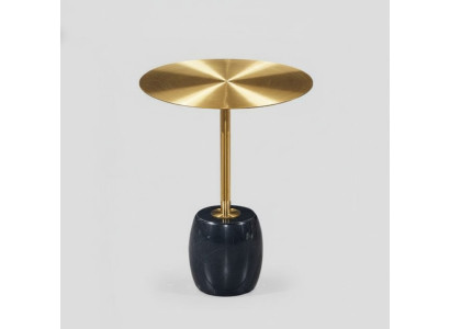 Gold-black coffee table designer living room stylish side tables