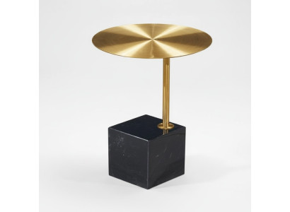Designer black-gold side table luxury living room metal tables table