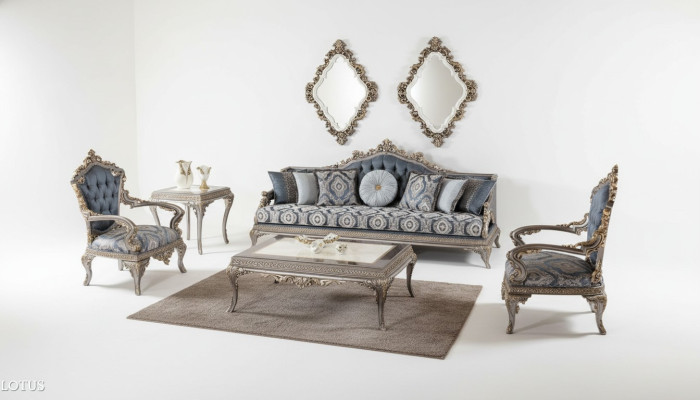 Sofa set 3+1+1 seater luxury furniture sofa set couch sofa upholstery 3-piece new