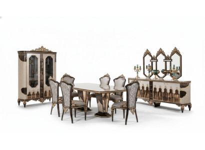 Complete Classic Dining Room Set Luxury Dining Room Dining Table Chairs