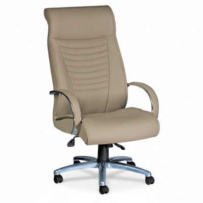 Stylish Gaming Chair Beige Office Chair Desk Swivel Chair Executive Chair