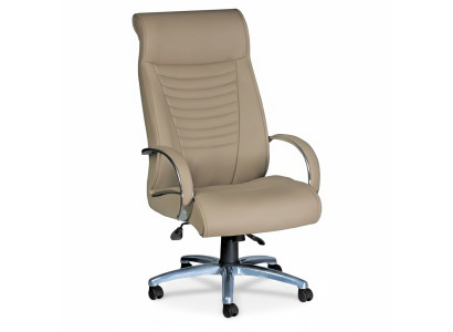 Stylish Gaming Chair Beige Office Chair Desk Swivel Chair Executive Chair
