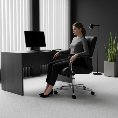 Luxury Gaming Chair Black Executive Chair Desk Swivel Chair Office Chair Chairs