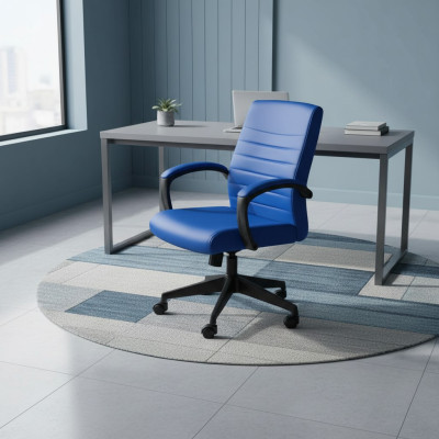 Office Chair Gaming Office Chair Desk Swivel Chair Blue Chair Furniture New