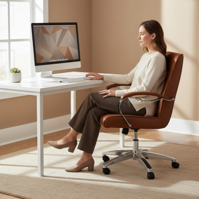 Modern high-quality swivel chair furniture brown office chair gaming chair office chair