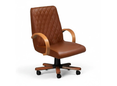 Modern faux leather swivel chair furniture brown office chair gaming chair office chair