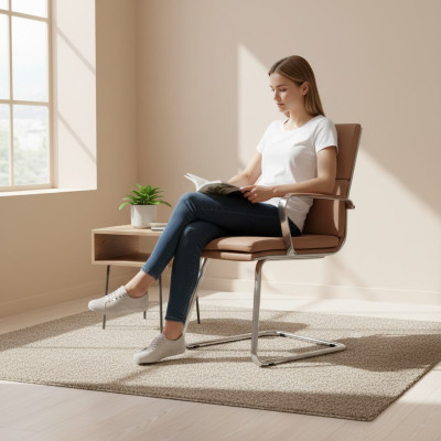 Waiting room practice office furniture leather chairs armchairs conference chair
