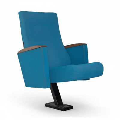 Cinema armchair theater chair upholstered chairs fixed installation reclining chair foot