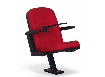 Red upholstered armchair designer single-seater 1-seater modern luxury cinema chair theater