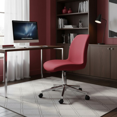 Office Chair Red Luxury Chair Executive New Textile Designer Chair Furniture