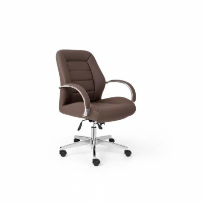 Chair Faux Leather Upholstered Swivel Computer Chairs Furniture Office Chair Executive Chair