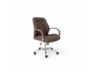 Chair Faux Leather Upholstered Swivel Computer Chairs Furniture Office Chair Executive Chair