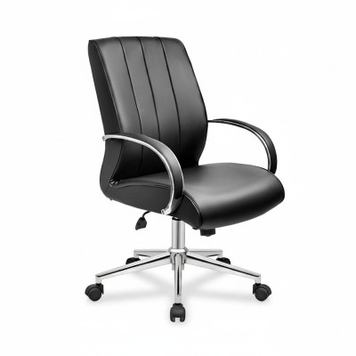 Armchair Faux Leather Cushion Swivel Computer Chairs Furniture Office Chair Executive Chair
