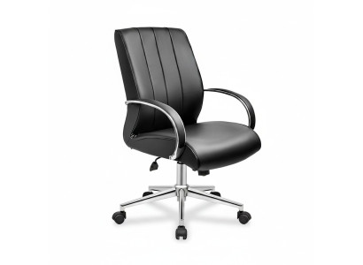 Armchair Faux Leather Cushion Swivel Computer Chairs Furniture Office Chair Executive Chair