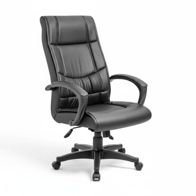 Luxurious black office chairs upholstered chairs designer furniture office swivel chair