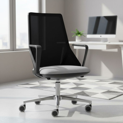 Luxury Black Office Chairs Modern Upholstered Chair Design Furniture Chairs