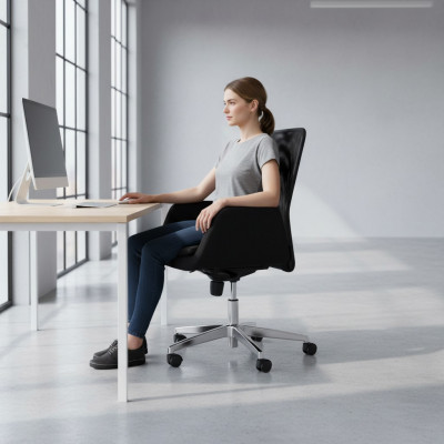 Armchair textile upholstery swivel computer chairs furniture office chair executive chair