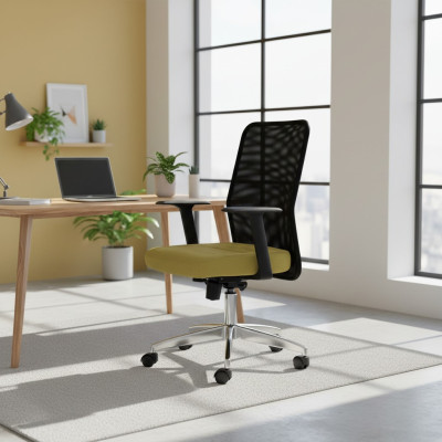 Armchair Textile Upholstery Swivel Computer Chairs Furniture Office Chair Executive Chair