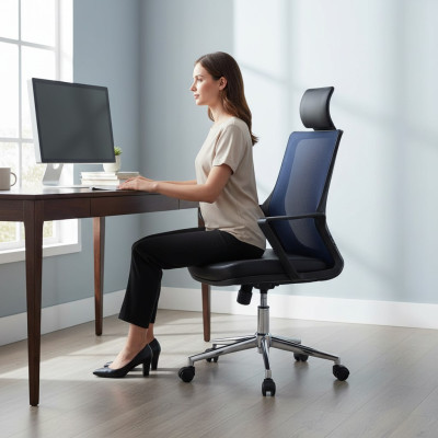 Armchair Artificial Leather Upholstery Swivel Computer Chairs Furniture Office Chair Executive Chair