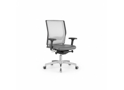 Luxury Armchair Gray Upholstered Armchair Computer Swivel Chairs Office Furniture Executive Chairs