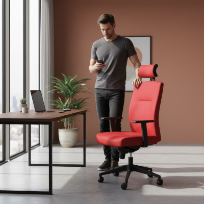 Modern high-quality gaming chair red swivel chair executive office chair new