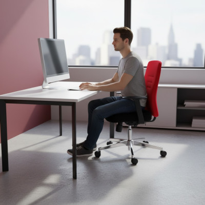 Office Chair Red Gaming Chair Fabric Office Chair Swivel Chair Executive New Chair