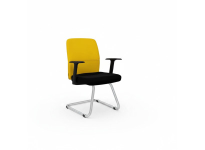 Modern luxury upholstered chairs yellow designer furniture textile armchair new