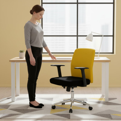 Modern swivel chair yellow office chair gaming chair office chair new chair new