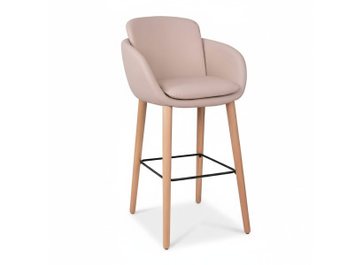 Bar stool barstool beige faux leather design barstools bar stools chairs stools