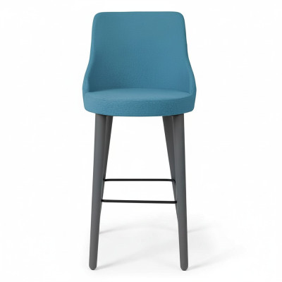Stylish Bar Stool Chair Designer Wooden Chair Dining Chair Stool Bar Blue New