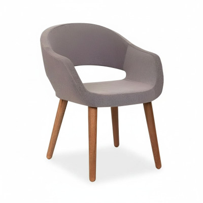 Gray dining room chair living room chair armchair chairs designer wood