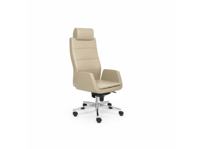 Beige office chair luxury swivel chair executive chair office furniture armchair