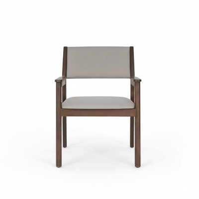 Dining room chairs gray single-seater stylish chair luxury designer furniture