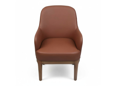 Brown living room armchair designer single-seat luxury recliner chairs
