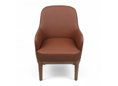 Brown living room armchair designer single-seat luxury recliner chairs