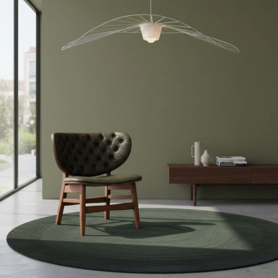 Modern Chesterfield Green One-Seater Upholstered Armchair One-Seater Recliner