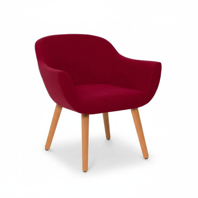 Red Stylish Designer Chair Wooden Chair Dining Chair Designer Furniture